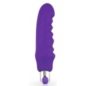 Фиолетовый вибратор Rechargeable IJOY Silicone Waver - 16,5 см. - Lovetoy