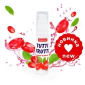 Гель-смазка Tutti-frutti со вкусом барбариса - 30 гр. - Биоритм - купить с доставкой в Оренбурге