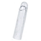 Прозрачная насадка-удлинитель Flawless Clear Penis Sleeve Add 1 - 15,5 см. - Lovetoy - в Оренбурге купить с доставкой