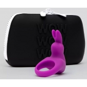 Фиолетовое эрекционное виброкольцо Happy Rabbit Cock Ring Kit - Happy Rabbit - в Оренбурге купить с доставкой