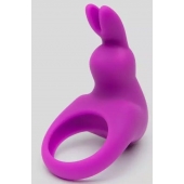 Фиолетовое эрекционное виброкольцо Happy Rabbit Cock Ring Kit - Happy Rabbit - в Оренбурге купить с доставкой