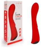 Красный вибромассажер 6  Silicone G-Spot Fun - 19,1 см. - Erokay