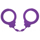 Фиолетовые силиконовые поножи Limitation - Lola Games - купить с доставкой в Оренбурге