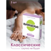 Классические презервативы Bariera Classic - 3 шт. - Bariera - купить с доставкой в Оренбурге