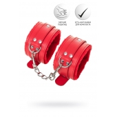 Красные оковы Anonymo из искусственной кожи - ToyFa - купить с доставкой в Оренбурге