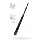 Черный флоггер Anonymo - 64 см. - ToyFa - купить с доставкой в Оренбурге