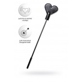 Черный стек со шлепком в форме сердца Anonymo - 35 см. - ToyFa - купить с доставкой в Оренбурге