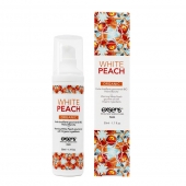Разогревающее массажное масло Gourmet White Peach Organic с органическими ингредиентами - 50 мл. - Exsens - купить с доставкой в Оренбурге