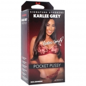 Мастурбатор-вагина Karlee Grey ULTRASKYN Pocket Pussy - Doc Johnson - в Оренбурге купить с доставкой