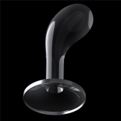 Прозрачный стимулятор простаты Flawless Clear Prostate Plug - 15 см. - Lovetoy - в Оренбурге купить с доставкой