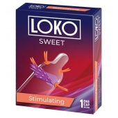 Стимулирующая насадка на пенис LOKO SWEET с возбуждающим эффектом - Sitabella - в Оренбурге купить с доставкой
