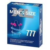 Стимулирующая насадка на пенис MEN SIZE 777 - Sitabella - в Оренбурге купить с доставкой