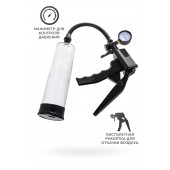 Прозрачная механическая помпа для пениса Viggo - Sexus - в Оренбурге купить с доставкой