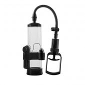 Прозрачная вакуумная помпа с вибрацией Vibrating Penis Pump - Dream Toys - в Оренбурге купить с доставкой