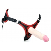 Пояс унисекс UNISEX Style с 2 насадками - LOVETOY (А-Полимер) - купить с доставкой в Оренбурге