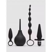 Черный набор для анальных игр Take it Slow - Fifty Shades of Grey