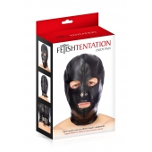 Маска-шлем с прорезями для глаз и рта - Fetish Tentation - купить с доставкой в Оренбурге