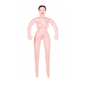 Надувная секс-кукла брюнетка с реалистичной головой - ToyFa - в Оренбурге купить с доставкой