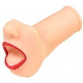 Мастурбатор-ротик с алыми губами - ToyFa - в Оренбурге купить с доставкой