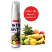 Гель-смазка Tutti-frutti со вкусом тропических фруктов - 30 гр. - Биоритм - купить с доставкой в Оренбурге