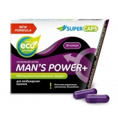 Возбуждающее средство для мужчин Mans Power plus - 10 капсул (0,35 гр.) +1 в подарок - SuperCaps - купить с доставкой в Оренбурге