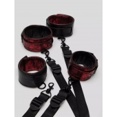 Изысканный набор фиксаций на кровати Reversible Under Mattress Restraint Set - Fifty Shades of Grey - купить с доставкой в Оренбурге