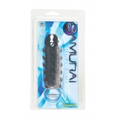 Дымчатая стимулирующая насадка с закрытой головкой SAMURAI PENIS SLEEVE BLACK - 14,5 см. - NMC - в Оренбурге купить с доставкой