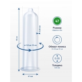 Презервативы MY.SIZE размер 47 - 10 шт. - My.Size - купить с доставкой в Оренбурге