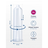 Презервативы MY.SIZE размер 64 - 10 шт. - My.Size - купить с доставкой в Оренбурге