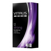 Презервативы с утолщённой стенкой VITALIS PREMIUM strong - 12 шт. - Vitalis - купить с доставкой в Оренбурге