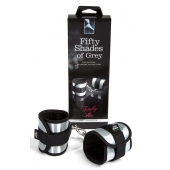 Серо-черные наручники Totally His - Fifty Shades of Grey - купить с доставкой в Оренбурге