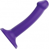 Фиолетовый фаллоимитатор-насадка Strap-On-Me Dildo Dual Density size S - 17 см. - Strap-on-me - купить с доставкой в Оренбурге