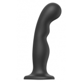 Черная насадка Strap-On-Me Dildo Plug P G size XXL - Strap-on-me - купить с доставкой в Оренбурге