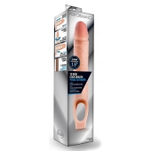 Телесная насадка на пенис 10 Inch Cock Sheath Extender - 25 см. - Blush Novelties - в Оренбурге купить с доставкой