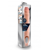 Телесная насадка на пенис 11.5 Inch Cock Sheath Penis Extender - 29,2 см. - Blush Novelties - в Оренбурге купить с доставкой