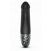 Черный вибратор с электростимуляцией Real Deal Neal - 16,5 см. - MyStim - купить с доставкой в Оренбурге