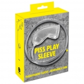 Прозрачная насадка на пенис Piss Play Sleeve для игр с мочеиспусканием - Orion - купить с доставкой в Оренбурге