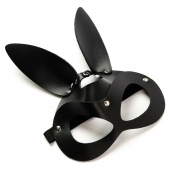 Черная маска  Зайка  с длинными ушками - Crazy Handmade - купить с доставкой в Оренбурге