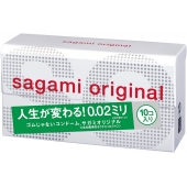 Ультратонкие презервативы Sagami Original 0.02 - 10 шт. - Sagami - купить с доставкой в Оренбурге