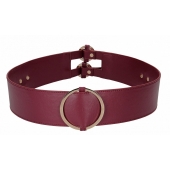Бордовый ремень Halo Waist Belt - размер L-XL - Shots Media BV - купить с доставкой в Оренбурге