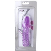 Фиолетовая насадка, удлиняющая половой член - 13,5 см. - Toyfa Basic - в Оренбурге купить с доставкой