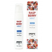 Возбуждающий гель Raspberry Mint с ароматом малины и мяты - 15 мл. - Exsens - купить с доставкой в Оренбурге