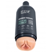 Телесный мастурбатор-вагина Shower Therapy Milk Me Honey - Pipedream - в Оренбурге купить с доставкой