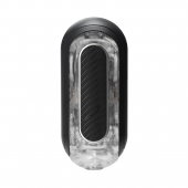 Черный мастурбатор Tenga Flip Zero Gravity с вибрацией - Tenga - в Оренбурге купить с доставкой
