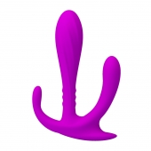 Силиконовый тройной стимулятор Edgar - Baile