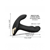 Черный вибромассажер простаты Multi P-Joy с 3 моторами - Dorcel - в Оренбурге купить с доставкой