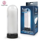 Оригинальный мастурбатор в круглой колбе с нагревом - Sex Expert - в Оренбурге купить с доставкой