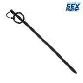 Черный стимулятор уретры Sex Expert - Sex Expert - купить с доставкой в Оренбурге