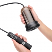 Мастурбатор с вибрацией Head Stroking - Pink Vibe - в Оренбурге купить с доставкой