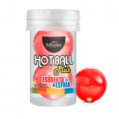 Лубрикант на масляной основе Hot Ball Plus с охлаждающе-разогревающим эффектом (2 шарика по 3 гр.) - HotFlowers - купить с доставкой в Оренбурге